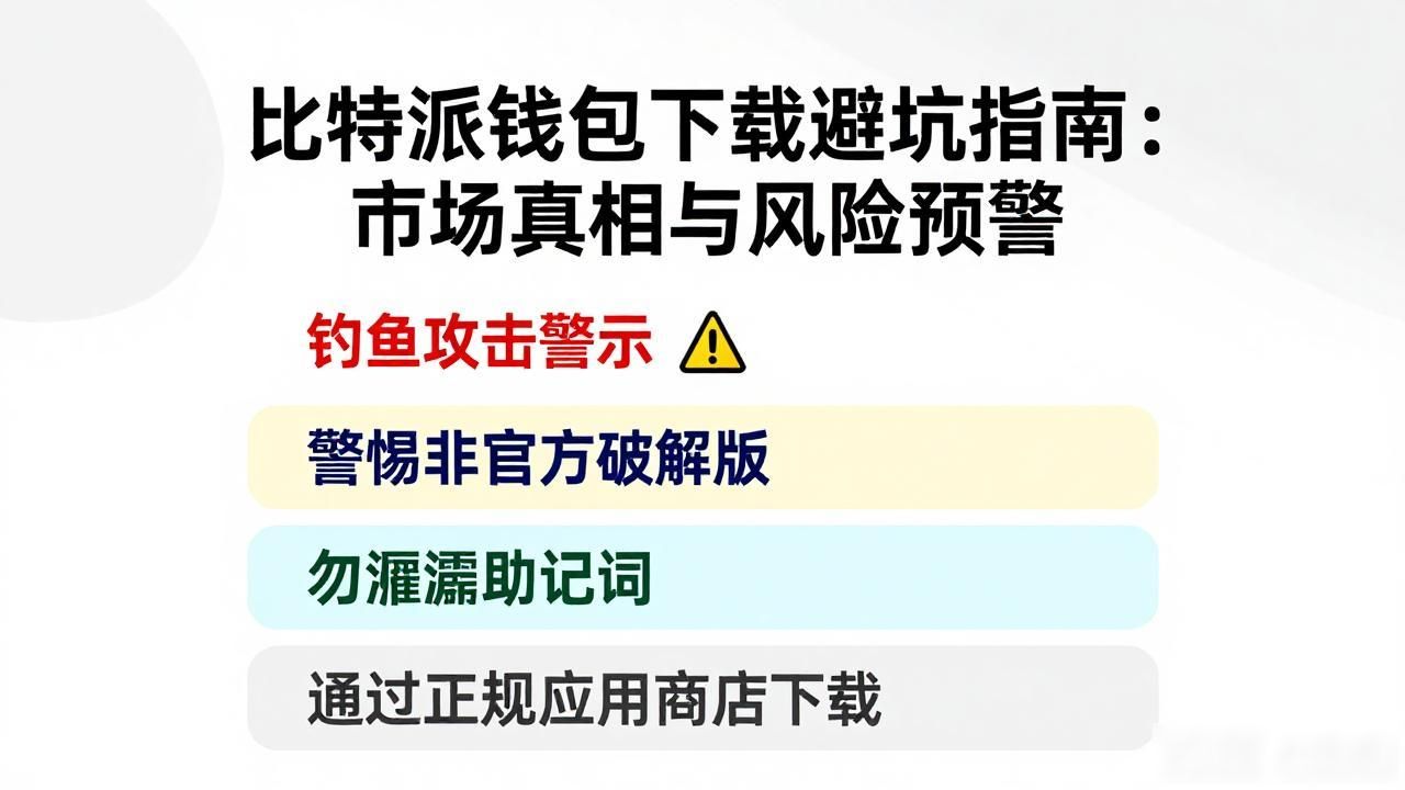 比特派钱包下载避坑指南：市场真相与风险预警