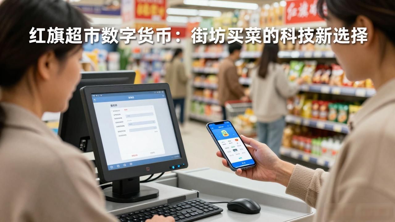 红旗超市的数字货币_数字人民币买菜支付教程_红旗超市 数字人民币支付