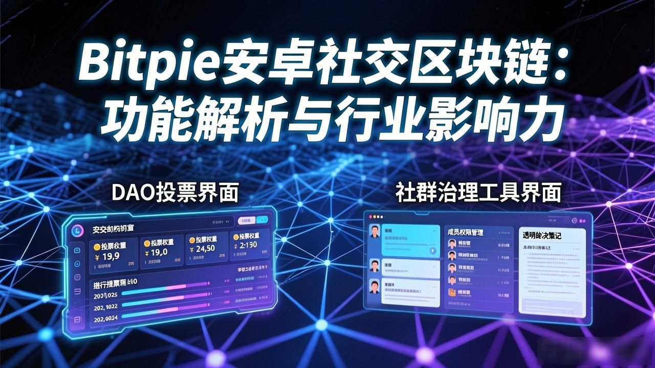 Bitpie安卓版_Bitpie安卓版APP的社交区块链功能与影响力_社交属性的区块链生态系统