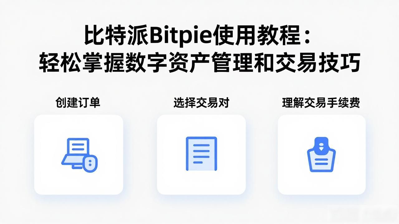 比特派Bitpie使用教程：轻松掌握数字资产管理和交易技巧