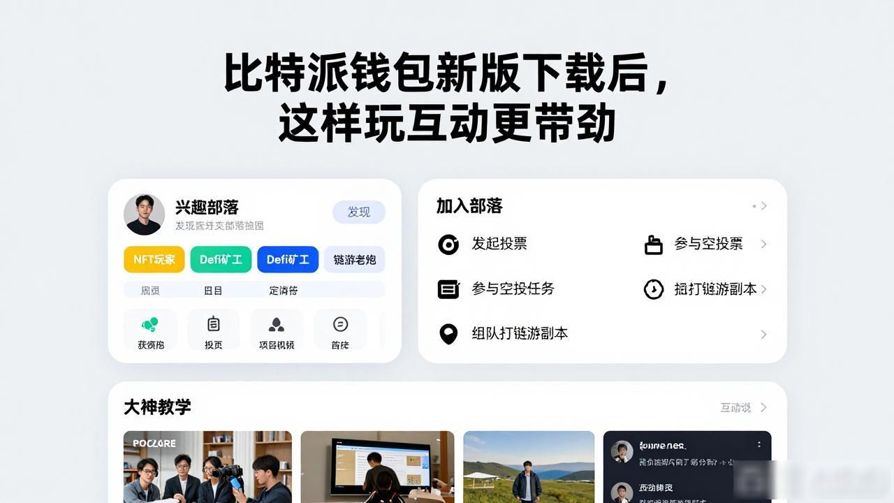 如何在比特派钱包app官方下载最新版本中增强互动体验?_发现页瀑布流DApp参与_比特派钱包最新版互动功能