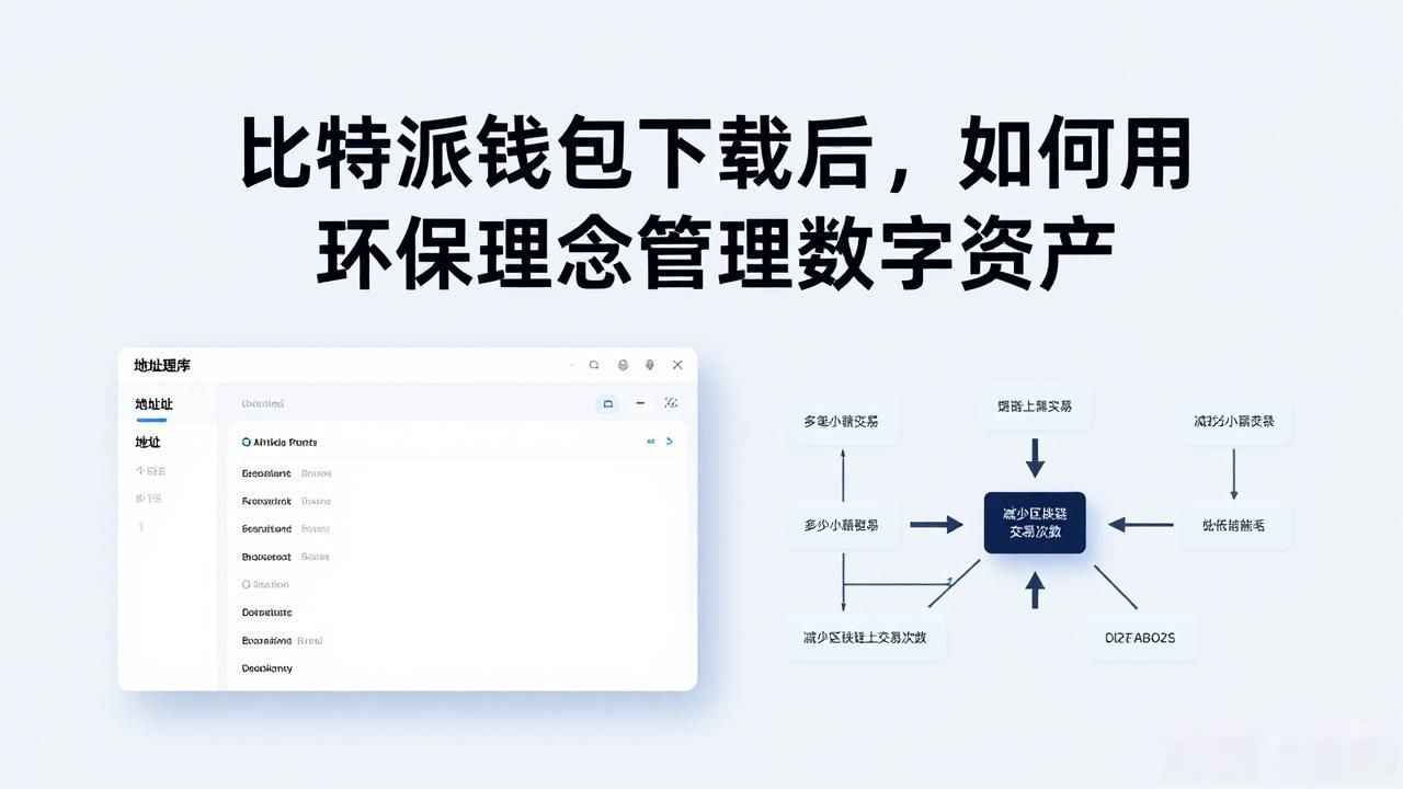 比特派钱包下载后，如何用环保理念管理数字资产