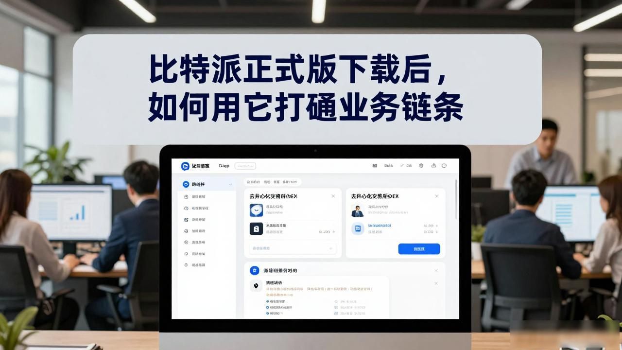 如何通过比特派Bitpie正式版下载丰富业务链条_比特派提升资产流转效率_比特派正式版的业务价值