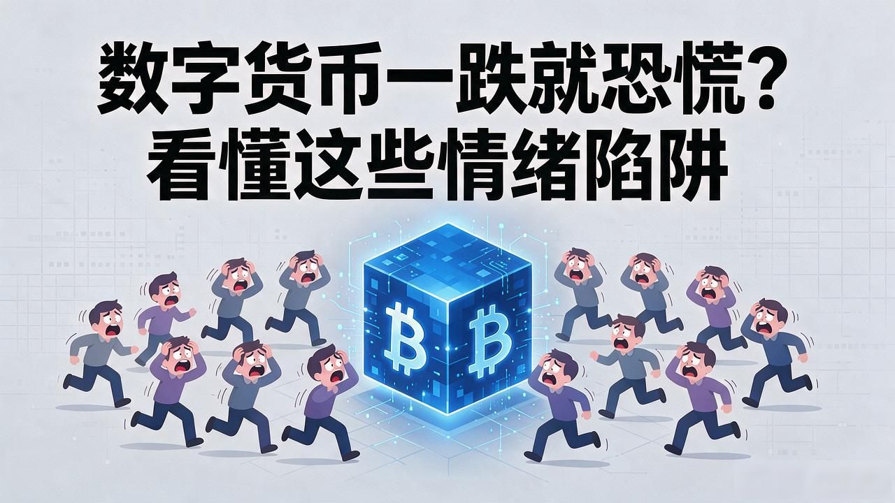 数字货币一跌就恐慌？看懂这些情绪陷阱