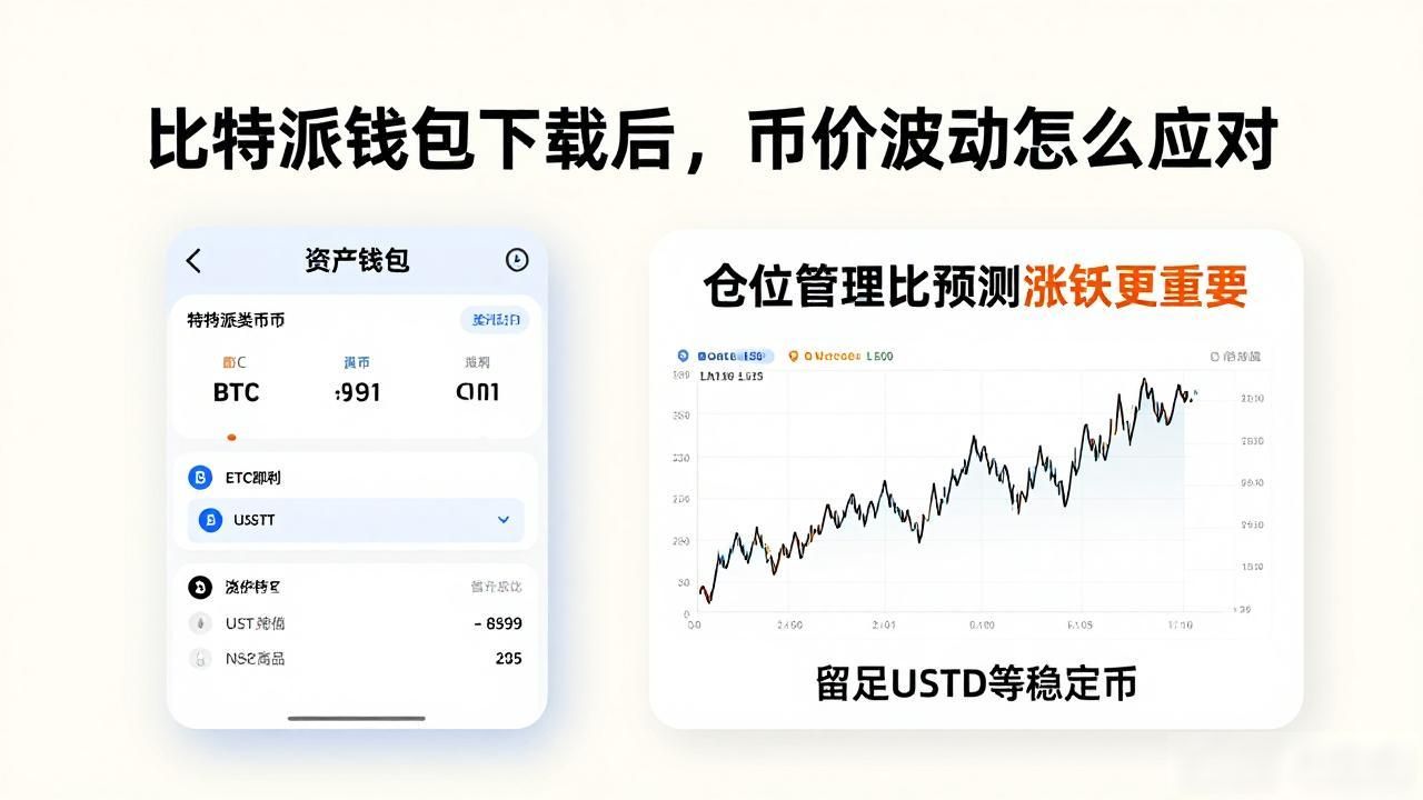 比特派钱包下载后，币价波动怎么应对
