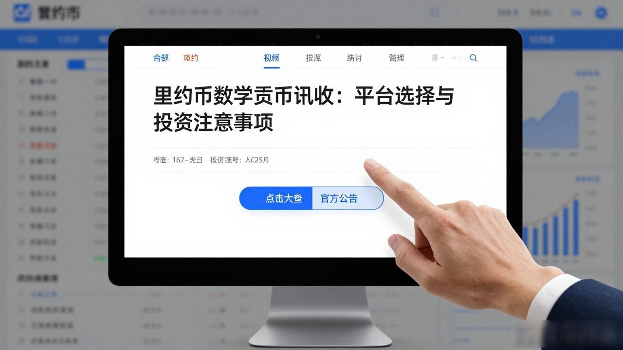里约币数字货币讯收：最新消息、平台选择与投资注意事项