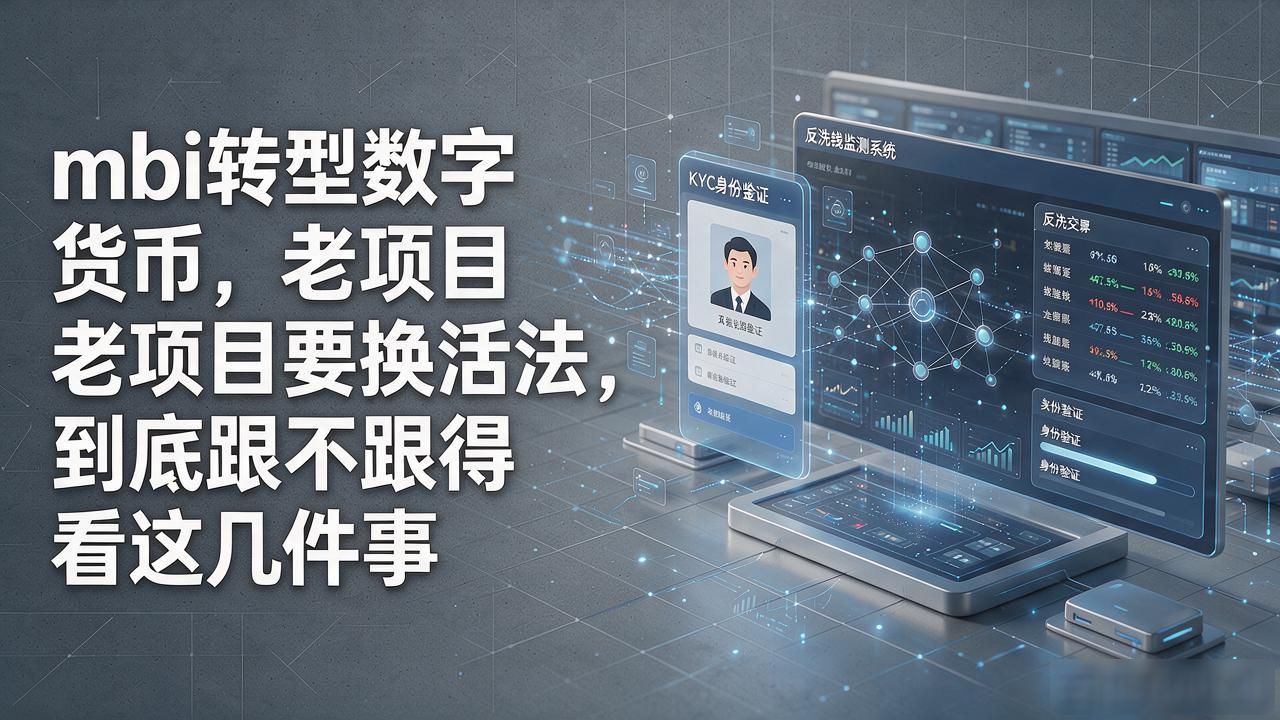 mbi转型数字货币，老项目要换活法，到底跟不跟得看这几件事