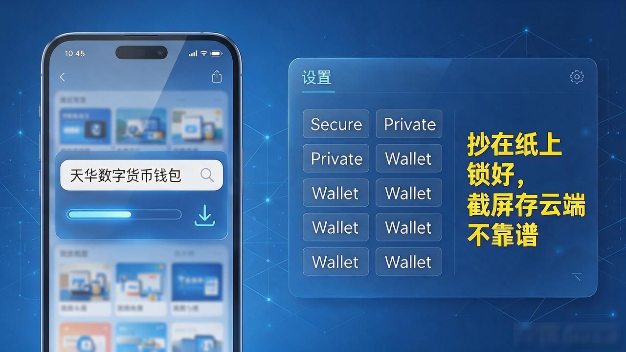 天华数字货币钱包在哪下载？搜了半天才发现就藏在这几个地方