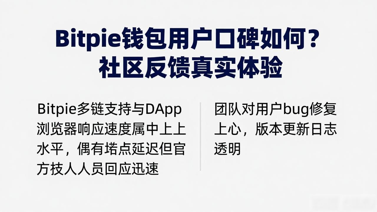 Bitpie安全性与私钥管理口碑_Bitpie比特派钱包社区评价_Bitpie比特派钱包的社区与用户反馈