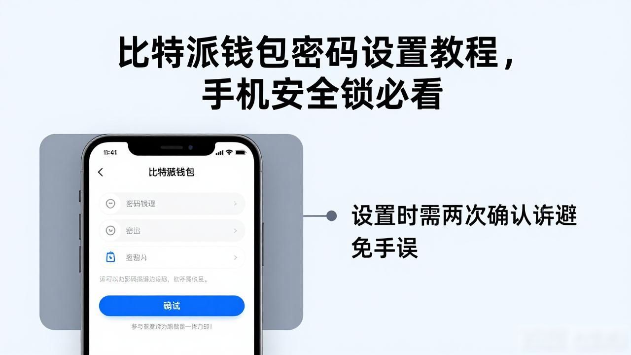 比特派钱包密码设置教程，手机安全锁必看