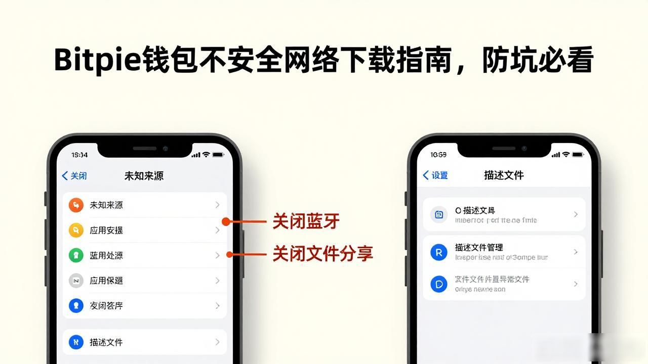 Bitpie钱包不安全网络下载指南，防坑必看