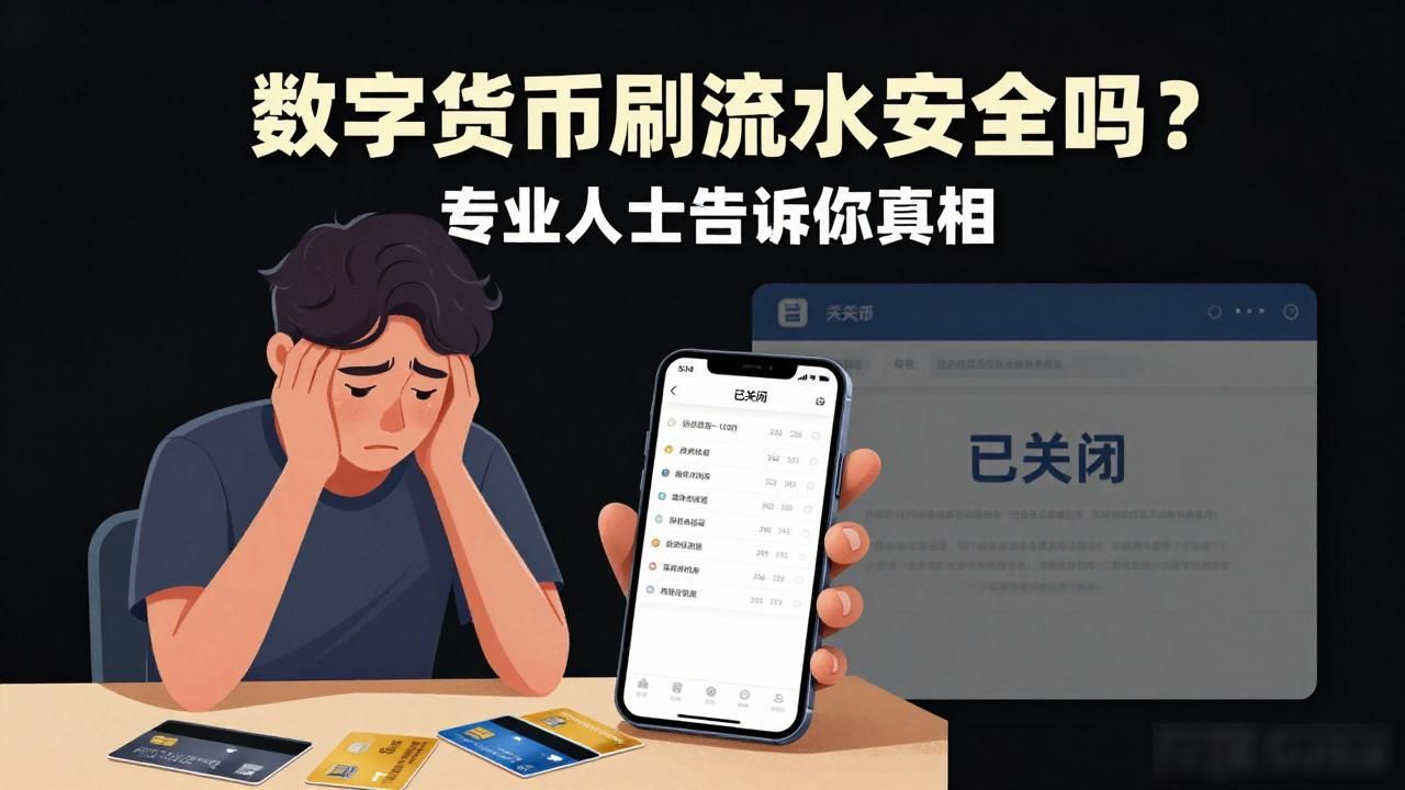数字货币刷流水安全吗？专业人士告诉你真相