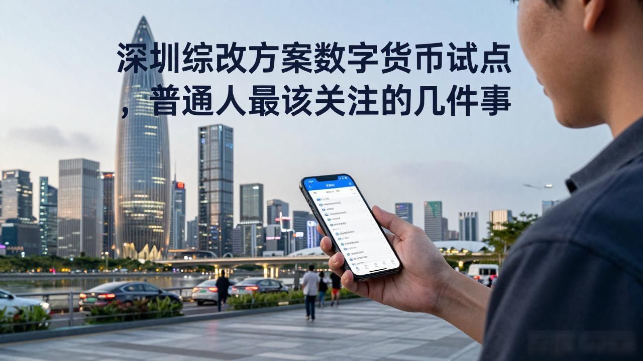 深圳综改方案数字货币试点，普通人最该关注的几件事